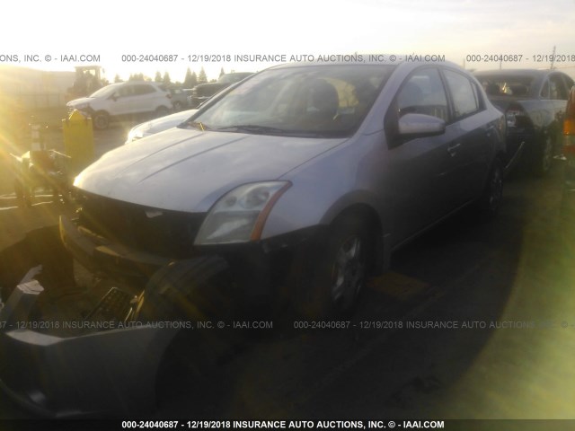 3N1AB61E59L658119 - 2009 NISSAN SENTRA 2.0/2.0S/2.0SL SILVER photo 2