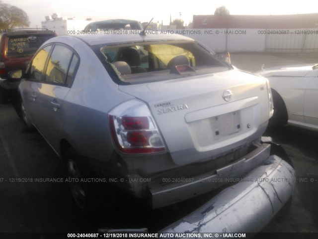 3N1AB61E59L658119 - 2009 NISSAN SENTRA 2.0/2.0S/2.0SL SILVER photo 3