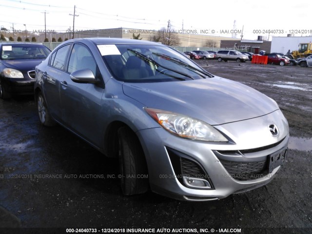 JM1BL1S63A1233566 - 2010 MAZDA 3 S SILVER photo 1