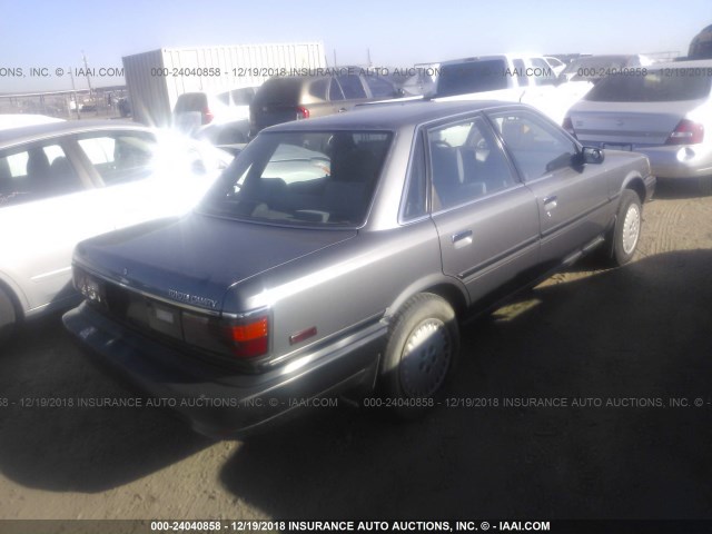 4T1SV21E6KU014573 - 1989 TOYOTA CAMRY DLX 蓝色 照片 4