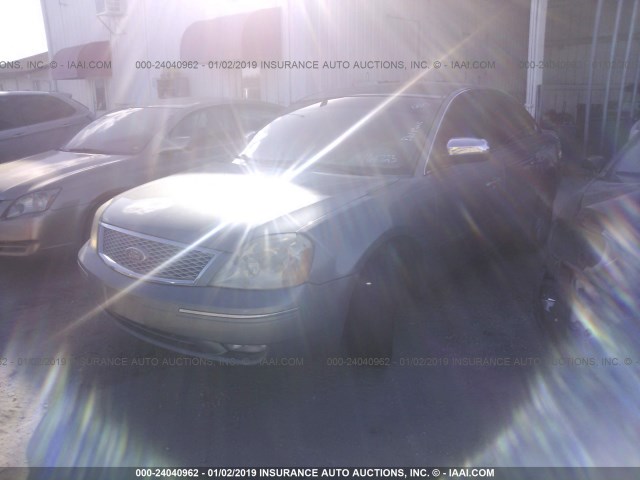 1FAFP25115G168723 - 2005 FORD FIVE HUNDRED LIMITED Light Blue photo 2