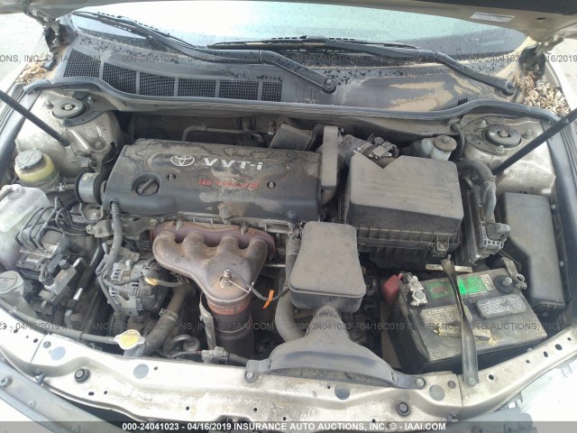 4T4BE46KX9R093661 - 2009 TOYOTA CAMRY SE/LE/XLE TAN photo 10
