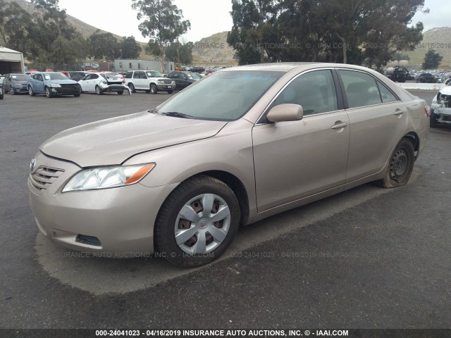 4T4BE46KX9R093661 - 2009 TOYOTA CAMRY SE/LE/XLE TAN photo 2