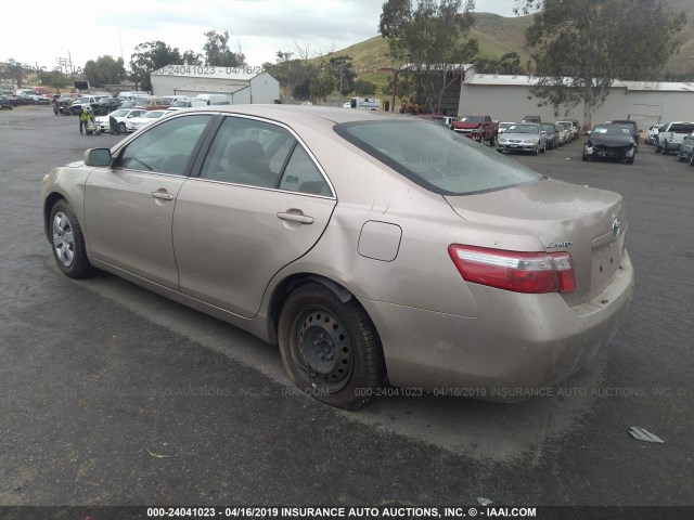 4T4BE46KX9R093661 - 2009 TOYOTA CAMRY SE/LE/XLE TAN photo 3