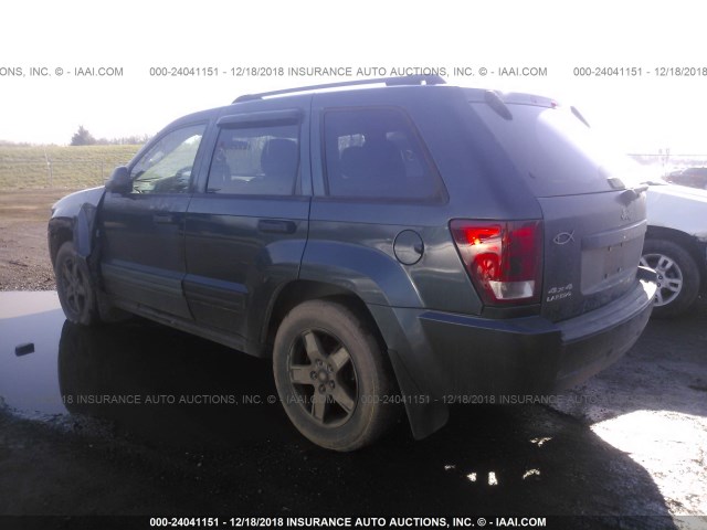 1J4GR48K96C161496 - 2006 JEEP GRAND CHEROKEE LAREDO/COLUMBIA/FREEDOM 绿色 照片 3