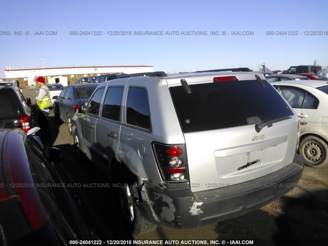 1J4GR48K86C205049 - 2006 JEEP GRAND CHEROKEE LAREDO/COLUMBIA/FREEDOM 银色 照片 3
