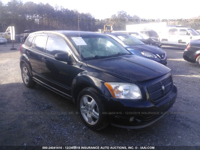 1B3HB48B77D228866 - 2007 DODGE CALIBER SXT BLACK photo 1