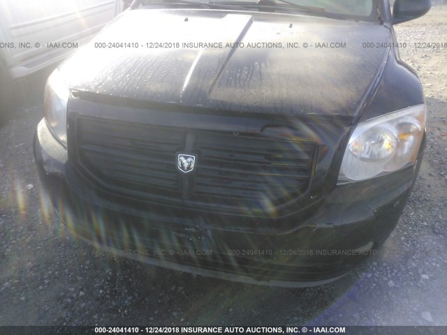 1B3HB48B77D228866 - 2007 DODGE CALIBER SXT BLACK photo 6