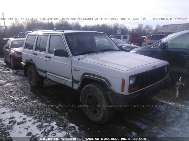 1J4FJ68S6WL207252 - 1998 JEEP CHEROKEE SPORT/CLASSIC Biały zdjęcie 1