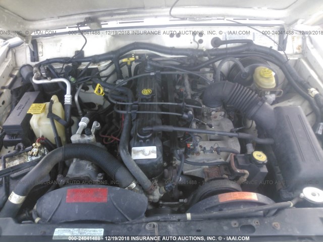 1J4FJ68S6WL207252 - 1998 JEEP CHEROKEE SPORT/CLASSIC Biały zdjęcie 10