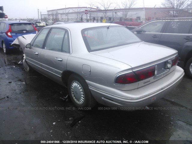 1G4HR52K9VH570751 - 1997 BUICK LESABRE LIMITED GRAY photo 3