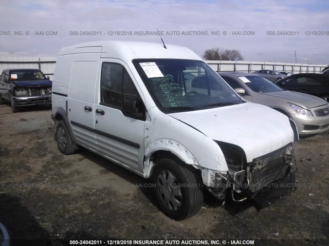 NM0LS7BN5DT150342 - 2013 FORD TRANSIT CONNECT XLT WHITE photo 1