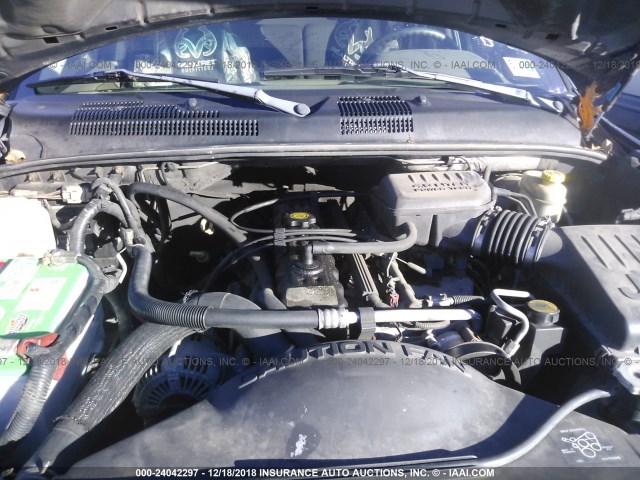 1J4GW48S04C395144 - 2004 JEEP GRAND CHEROKEE LAREDO/COLUMBIA/FREEDOM ლურჯი ფოტო 10