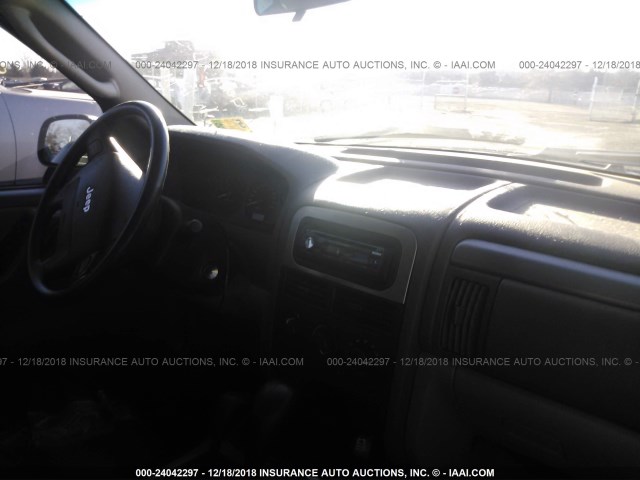 1J4GW48S04C395144 - 2004 JEEP GRAND CHEROKEE LAREDO/COLUMBIA/FREEDOM ლურჯი ფოტო 5