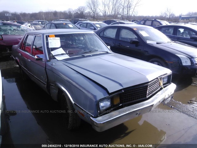 1FABP36X2DK140917 - 1983 FORD FAIRMONT FUTURA GRAY photo 1