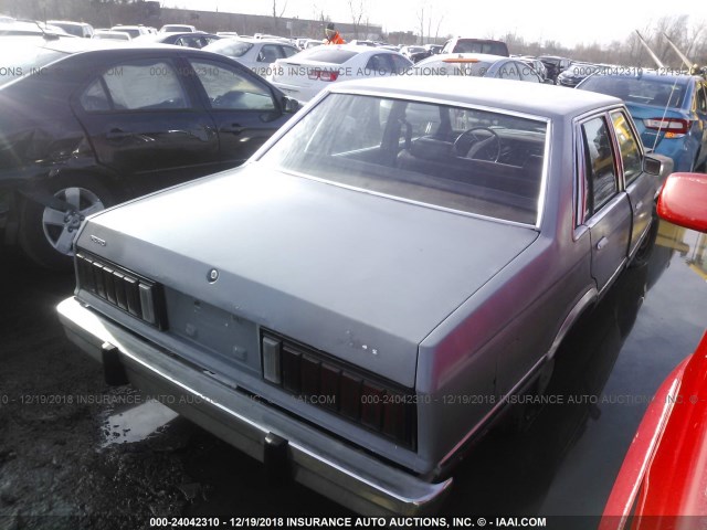 1FABP36X2DK140917 - 1983 FORD FAIRMONT FUTURA GRAY photo 4