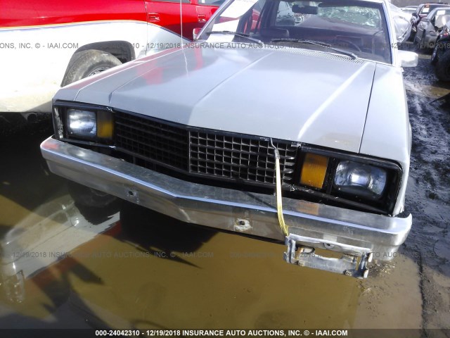 1FABP36X2DK140917 - 1983 FORD FAIRMONT FUTURA GRAY photo 6