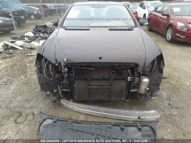 WDDNG71X47A114180 - 2007 MERCEDES-BENZ S 550 BLACK photo 6