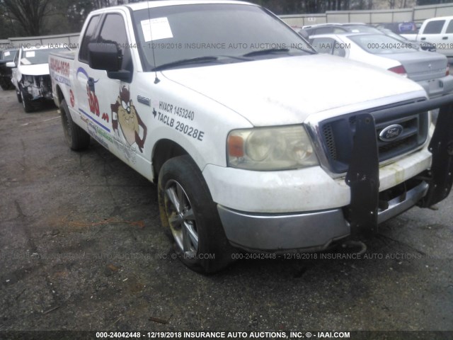 1FTPX14514KC38780 - 2004 FORD F150 WHITE photo 1