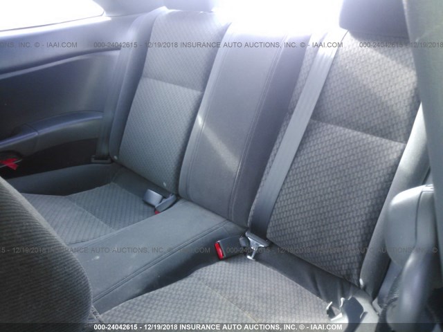 1HGEM21125L065968 - 2005 HONDA CIVIC DX VP RED photo 8