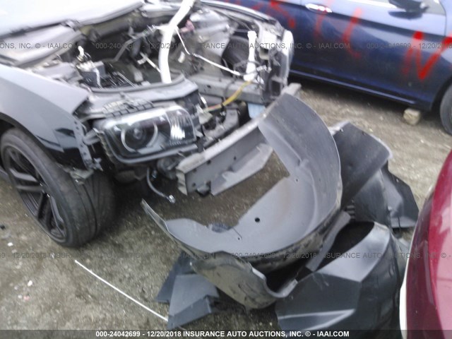 2G1FM1EP1F9800792 - 2015 CHEVROLET CAMARO ZL1 黑色 照片 6