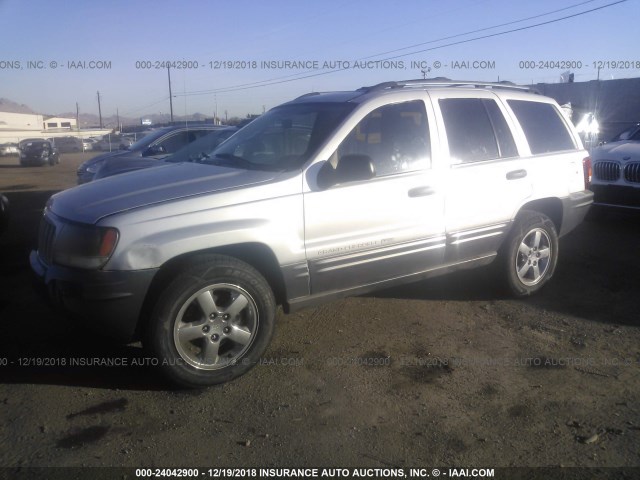 1J4GX48J14C283067 - 2004 JEEP GRAND CHEROKEE LAREDO/COLUMBIA/FREEDOM 银色 照片 2