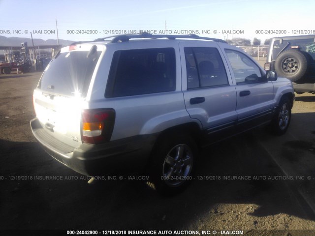 1J4GX48J14C283067 - 2004 JEEP GRAND CHEROKEE LAREDO/COLUMBIA/FREEDOM 银色 照片 4