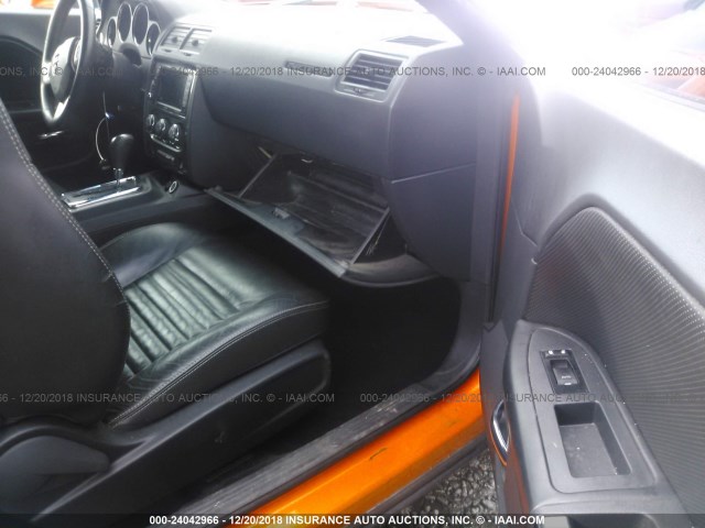 2C3CDYAG2EH153532 - 2014 DODGE CHALLENGER SXT ORANGE photo 5