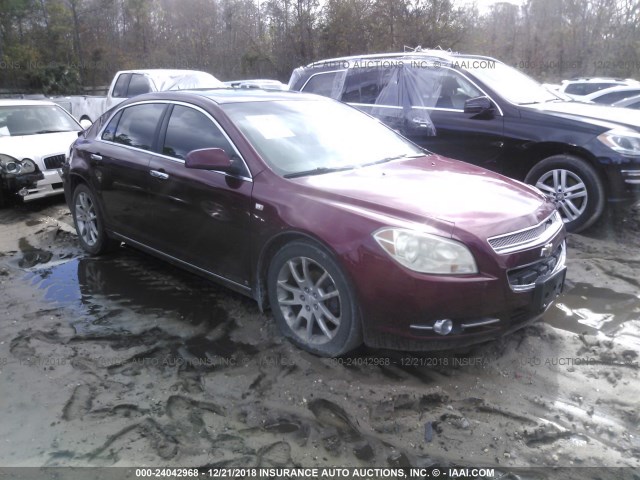 1G1ZK57778F228970 - 2008 CHEVROLET MALIBU LTZ წითელი ფოტო 1