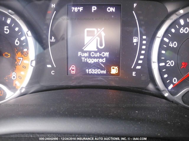 ZACCJAAB0HPF57738 - 2017 JEEP RENEGADE SPORT Մոխրագույն լուսանկար 7