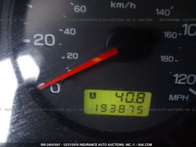 JF1SF65611H763645 - 2001 SUBARU FORESTER S SILVER photo 7