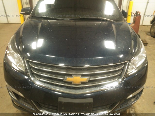 1GNKVGKD8FJ228650 - 2015 CHEVROLET TRAVERSE LT Navy photo 10