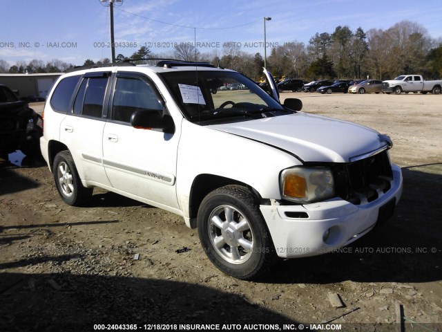 1GKDT13S152386178 - 2005 GMC ENVOY WHITE photo 1