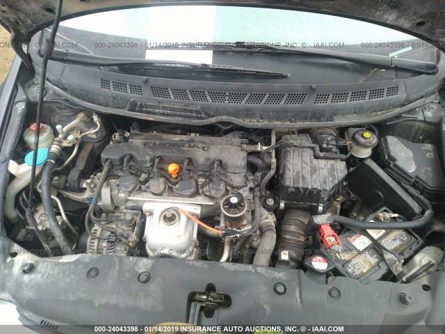 2HGFA1F62BH512643 - 2011 HONDA CIVIC LX-S Қара фото 10