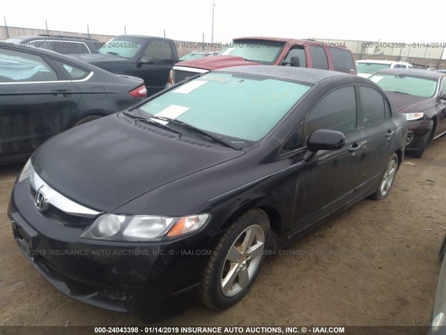 2HGFA1F62BH512643 - 2011 HONDA CIVIC LX-S Қара фото 2