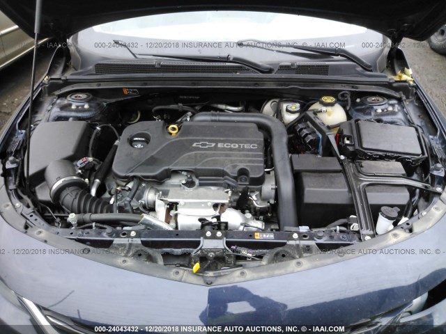 1G1ZB5ST5HF291506 - 2017 CHEVROLET MALIBU LS BLUE photo 10