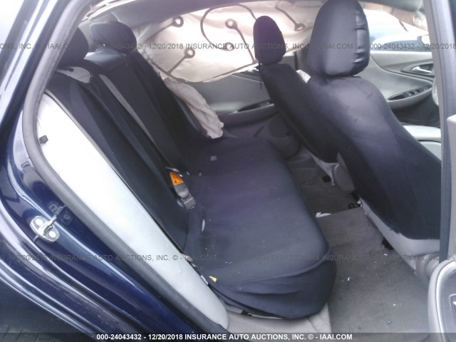 1G1ZB5ST5HF291506 - 2017 CHEVROLET MALIBU LS BLUE photo 8