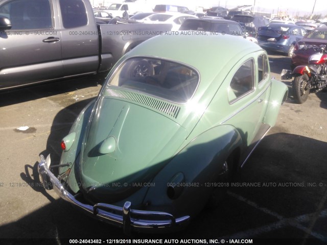 3151009 - 1958 VOLKSWAGEN BEETLE GREEN photo 4