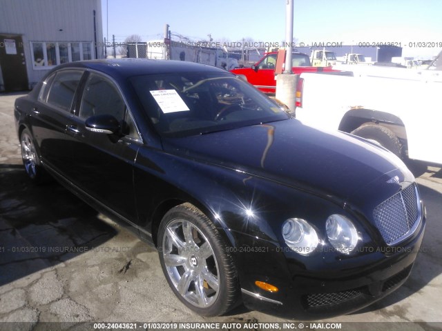 SCBBR53W76C038654 - 2006 BENTLEY CONTINENTAL FLYING SPUR BLACK photo 1