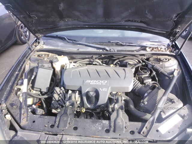 2G2WS522741374183 - 2004 PONTIAC GRAND PRIX GT2 შავი ფოტო 9