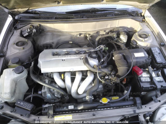 1NXBR12E6XZ287596 - 1999 TOYOTA COROLLA VE/CE/LE 棕色 照片 10