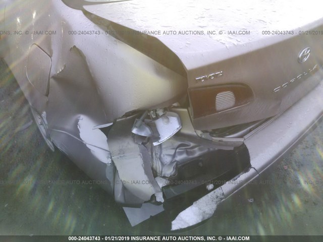 1NXBR12E6XZ287596 - 1999 TOYOTA COROLLA VE/CE/LE 棕色 照片 6