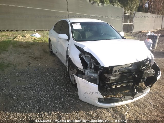 1N4AL21E27C165337 - 2007 NISSAN ALTIMA 2.5/2.5S WHITE photo 1