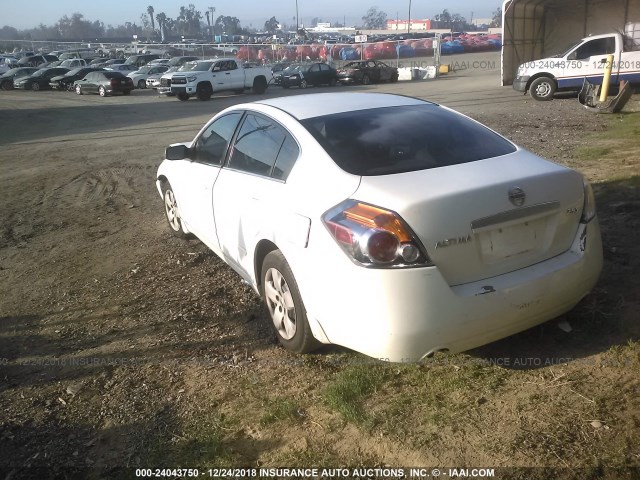 1N4AL21E27C165337 - 2007 NISSAN ALTIMA 2.5/2.5S WHITE photo 3