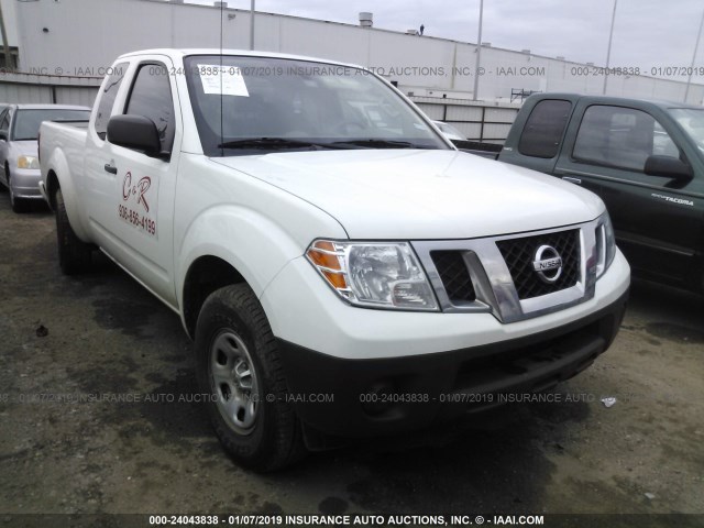 1N6BD0CT2HN717448 - 2017 NISSAN FRONTIER S/SV WHITE photo 1