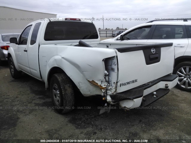 1N6BD0CT2HN717448 - 2017 NISSAN FRONTIER S/SV WHITE photo 3