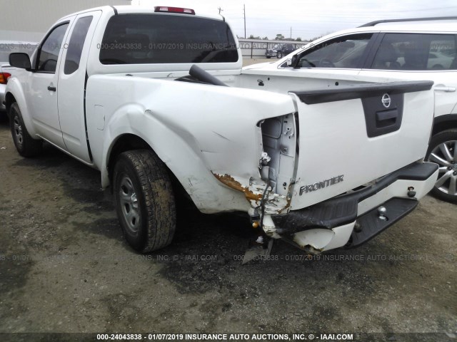 1N6BD0CT2HN717448 - 2017 NISSAN FRONTIER S/SV WHITE photo 6