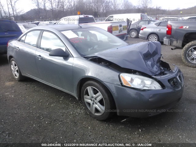 1G2ZG57B884227842 - 2008 PONTIAC G6 SE GRAY photo 1