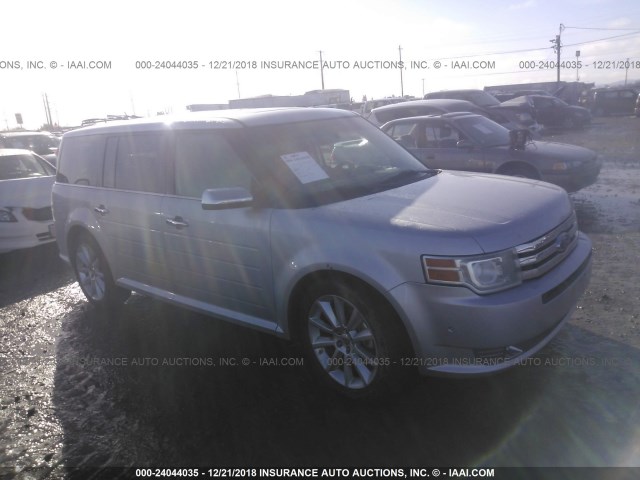 2FMHK6DT3ABA70415 - 2010 FORD FLEX LIMITED SILVER photo 1