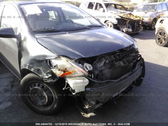 JTDBT923671144779 - 2007 TOYOTA YARIS  Gray photo 6